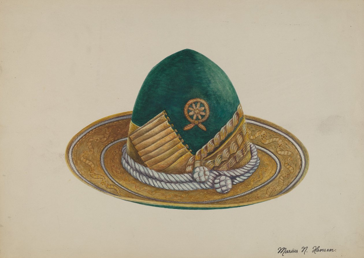 Spanish Southwest: Hat by Marius Hansen