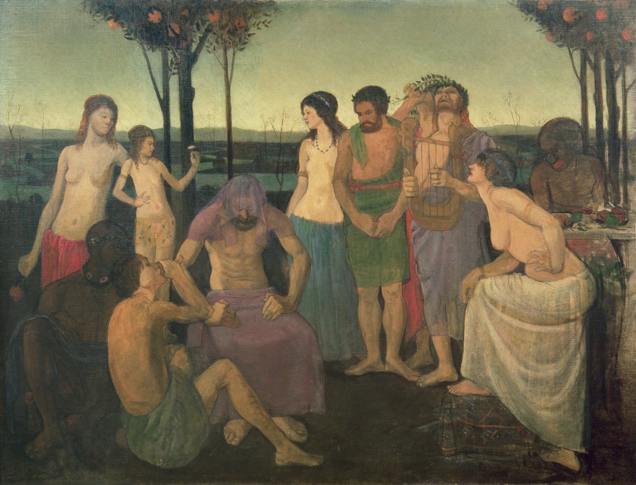 Allegory by Mark Gertler