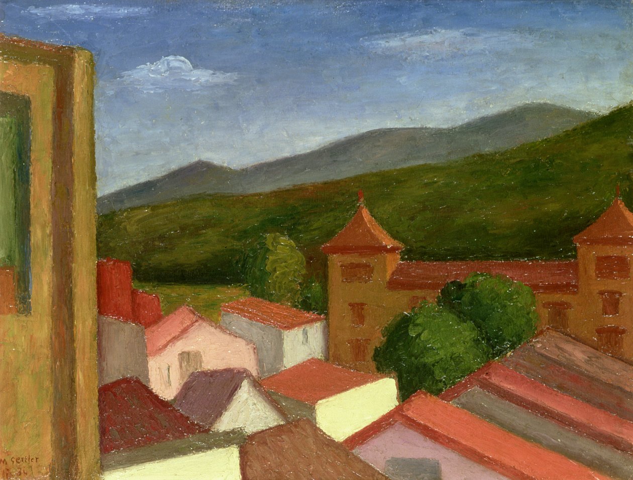 The Monastery, 1934 by Mark Gertler