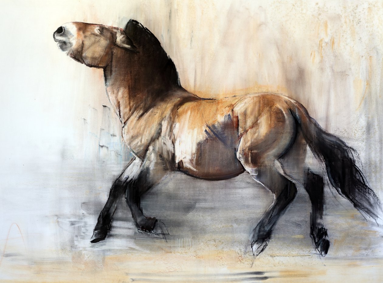 Ancient Horse (Przewalski in Winter), 2014 by Mark Adlington