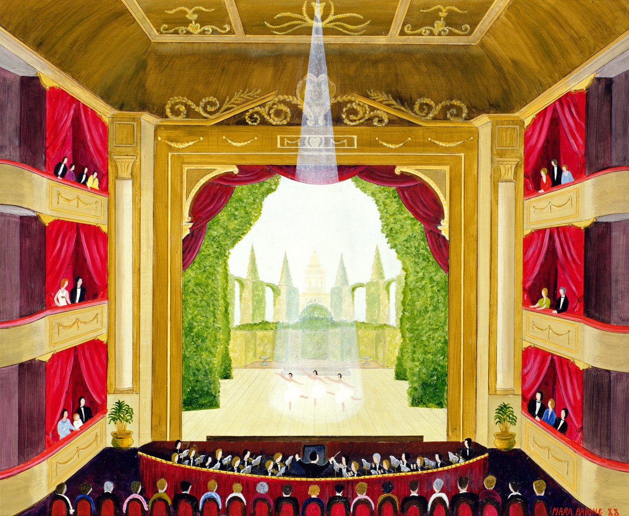 A Night at the Ballet by Mark Baring