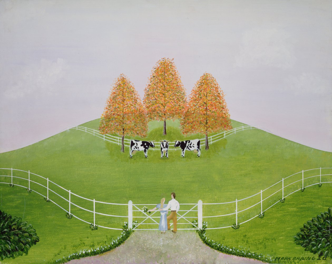 A Pastoral Landscape by Mark Baring