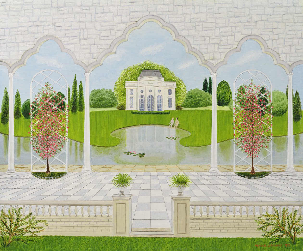 The Pink Chateau by Mark Baring