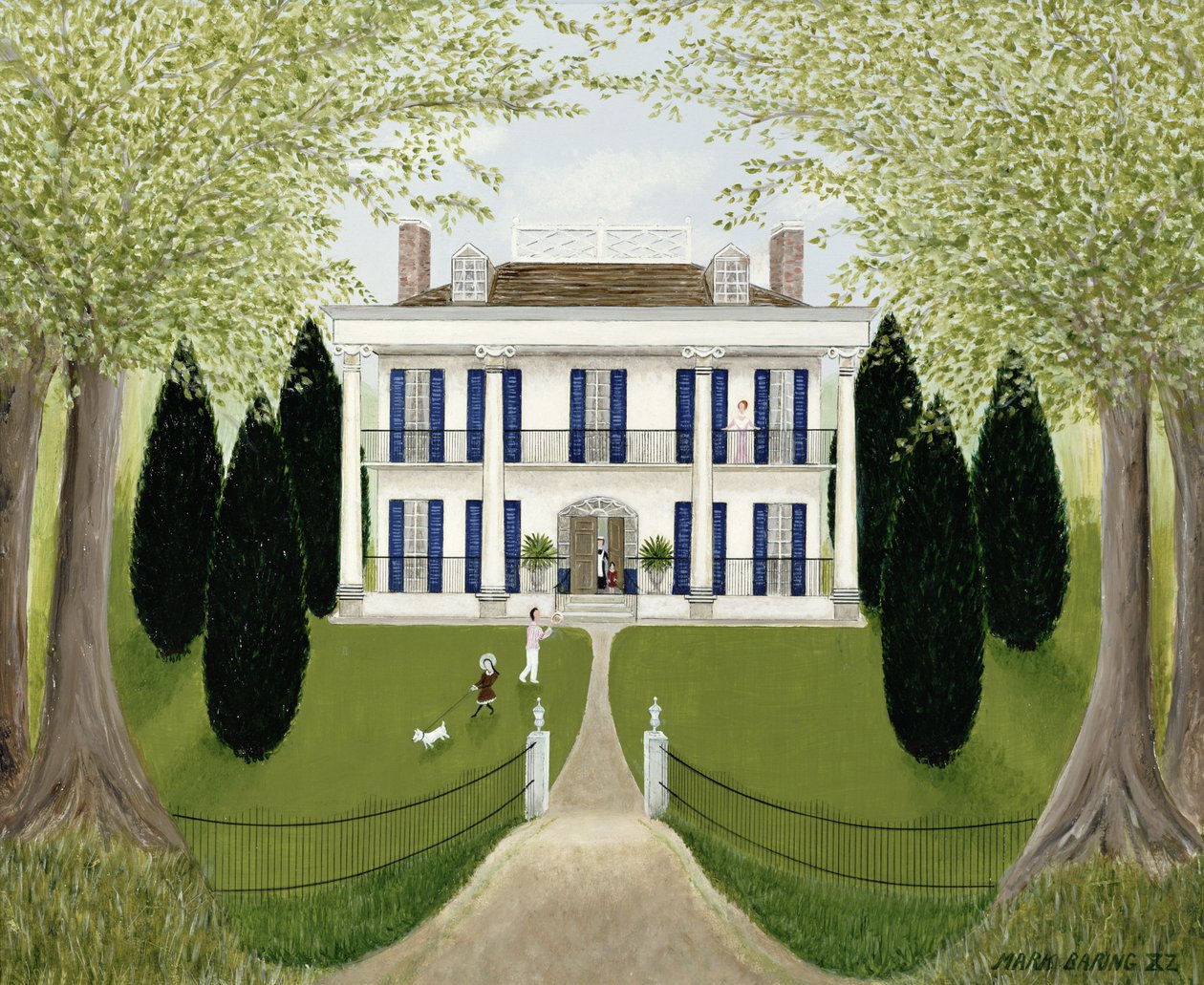 Walk in the Park by Mark Baring: Premium art reproduction