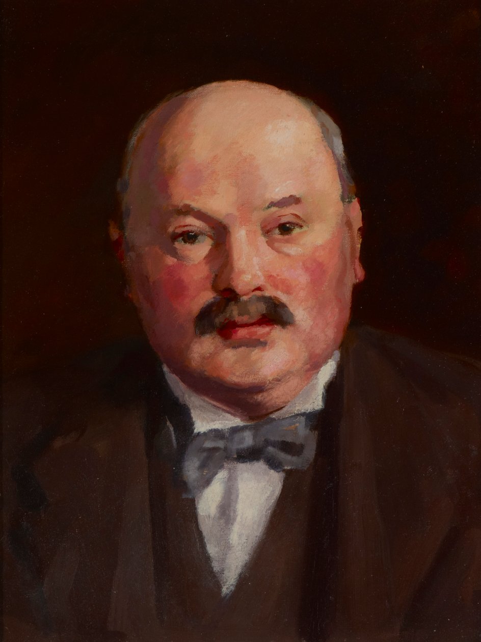 Portrait of a Man with a Bow Tie, c.1921 by Mark Gertler