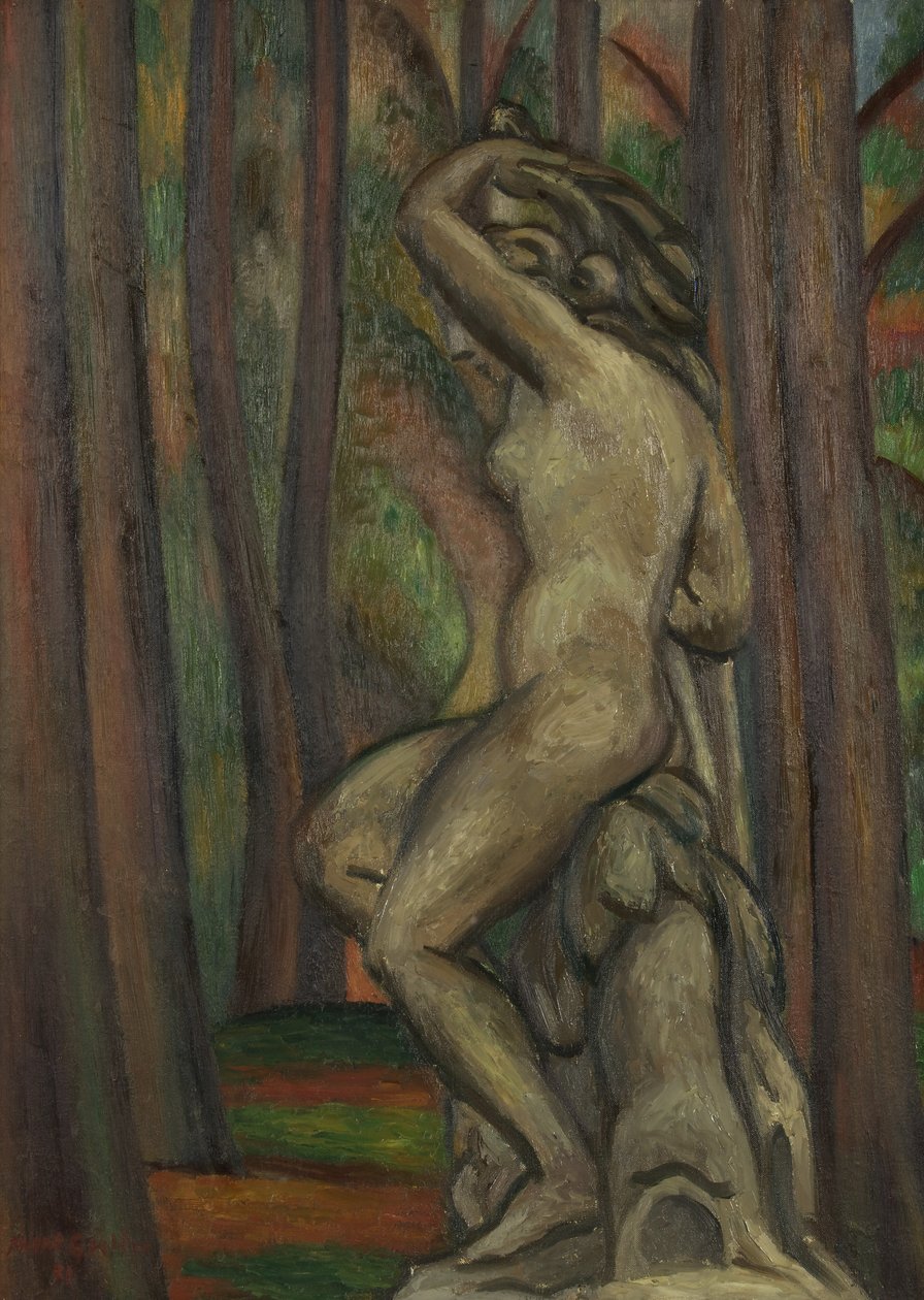 Statue in a Park by Mark Gertler