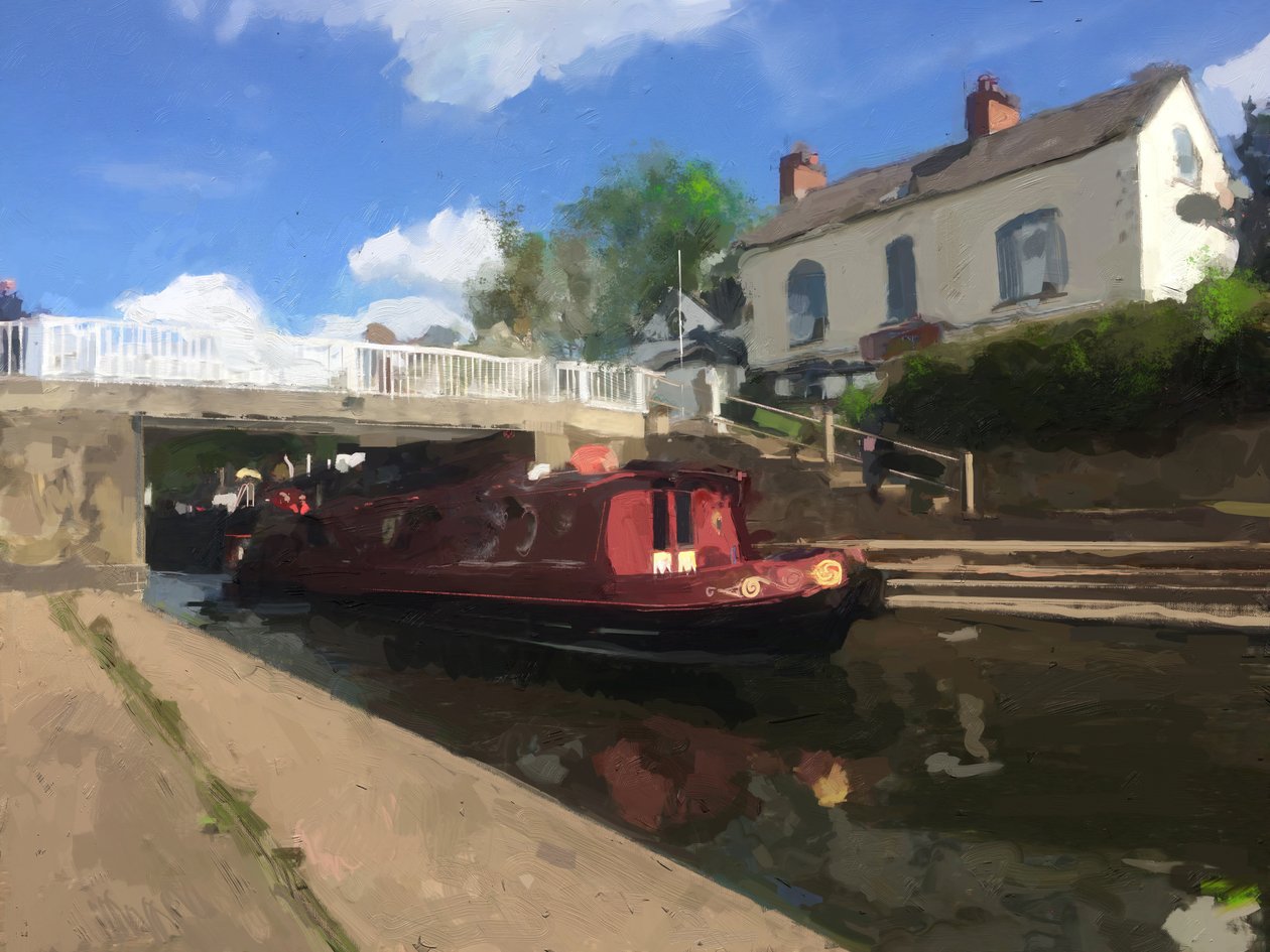 Canal Summer - 1 by Mark Gordon