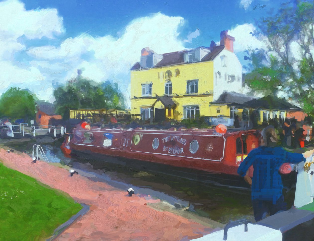Canal Summer - 2 by Mark Gordon