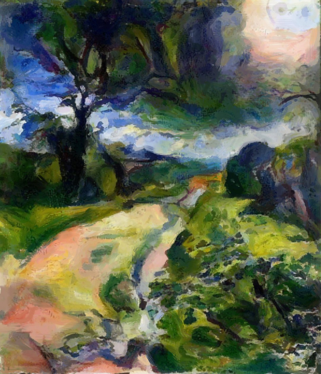 Country Lane Sunset by Mark Gordon