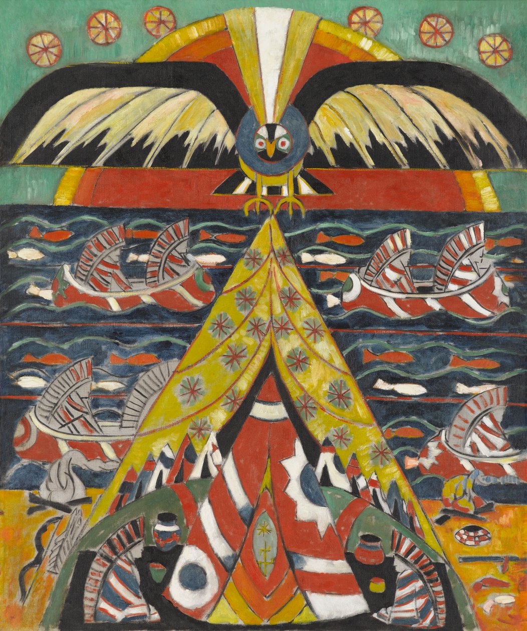 Indian Fantasy by Marsden Hartley
