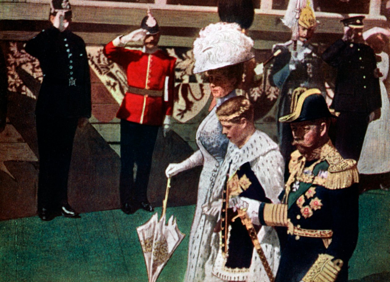 The investiture of the Prince of Wales, Carnarvon Castle by Marshall Herskovitz