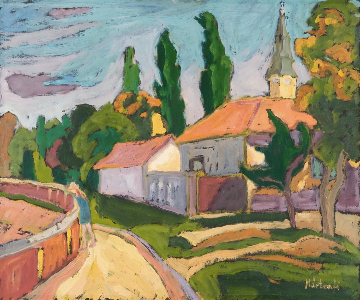 Village Mood, 2008 by Marta Martonfi Benke