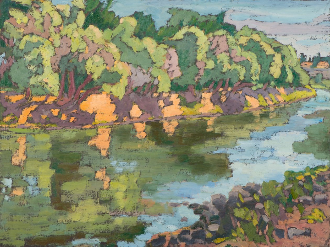 On the Sunny Side of River Koros by Marta Martonfi Benke