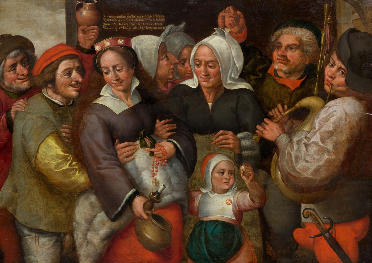 Before the Wedding Night by Marten van Cleve