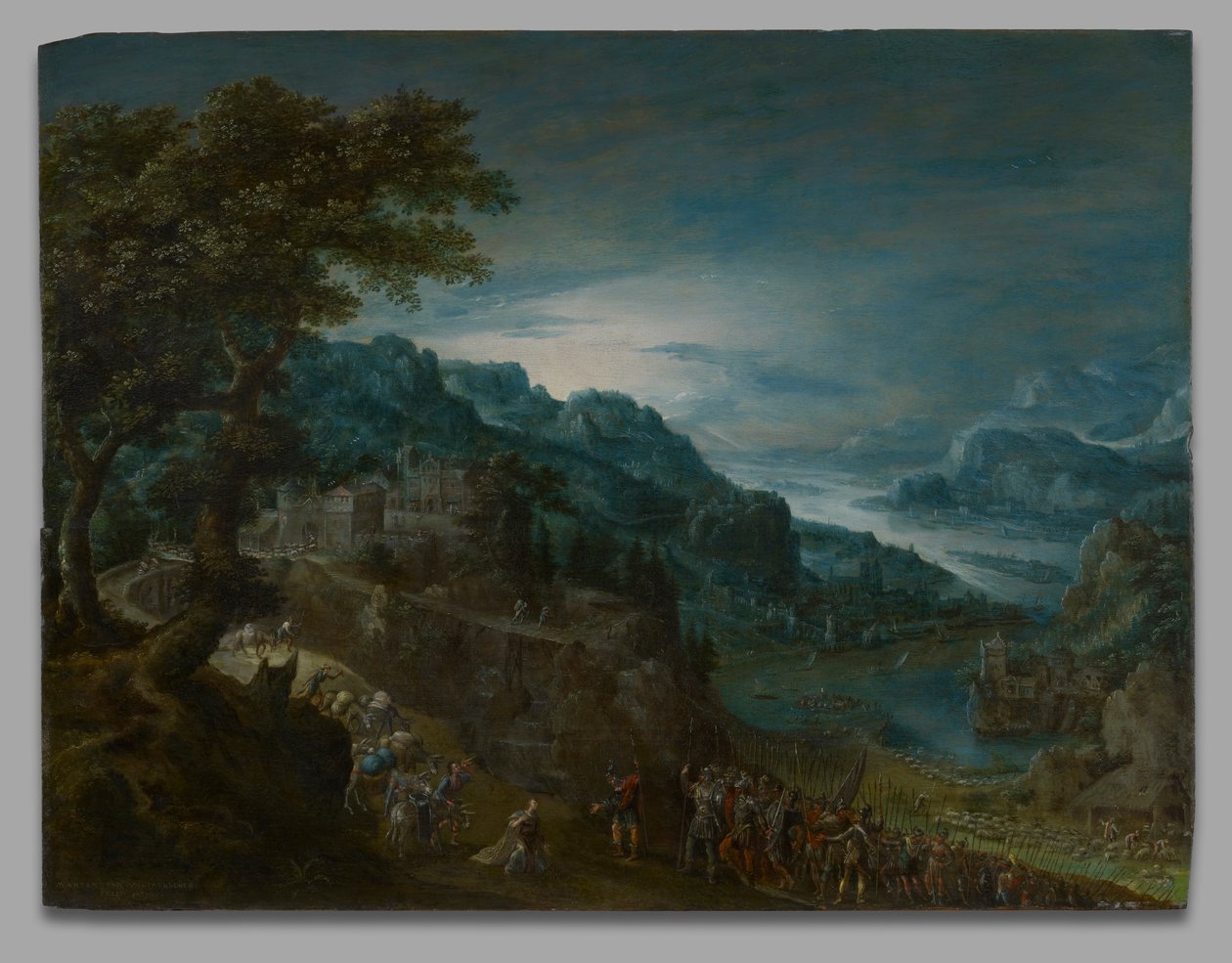 The Reconciliation of Jacob and Esau by Marten van Valckenborch