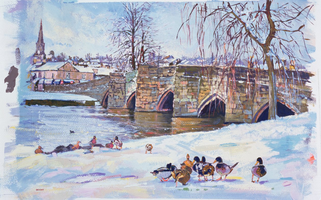 Bakewell Bridge, 1998 by Martin Decent