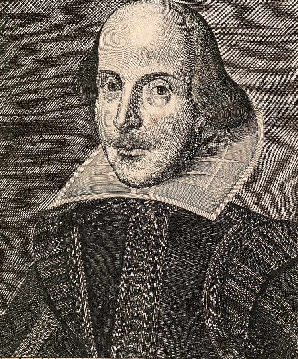 William Shakespeare by Martin, the elder Droeshout