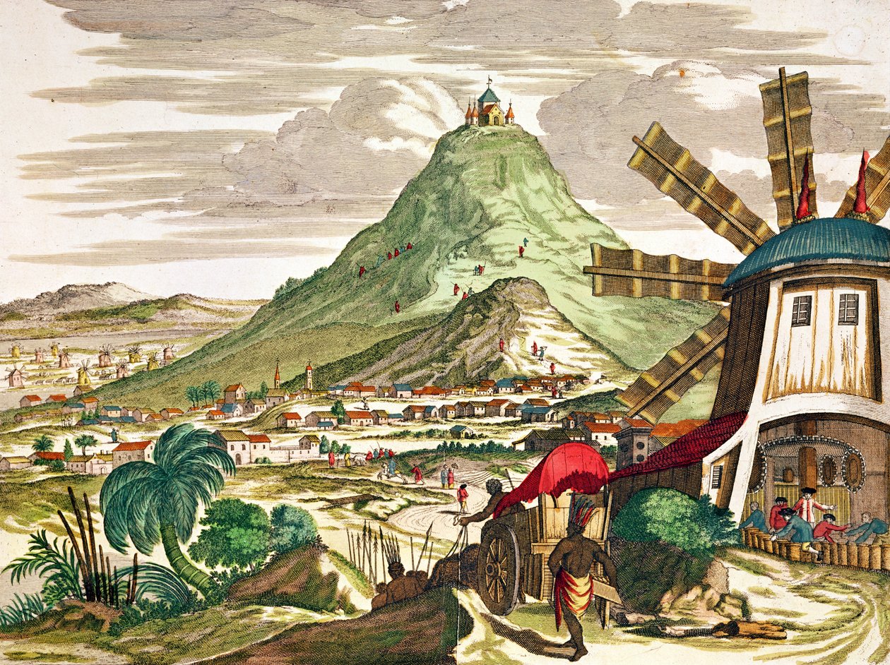 View of Potosi in Bolivia by Martin Engelbrecht