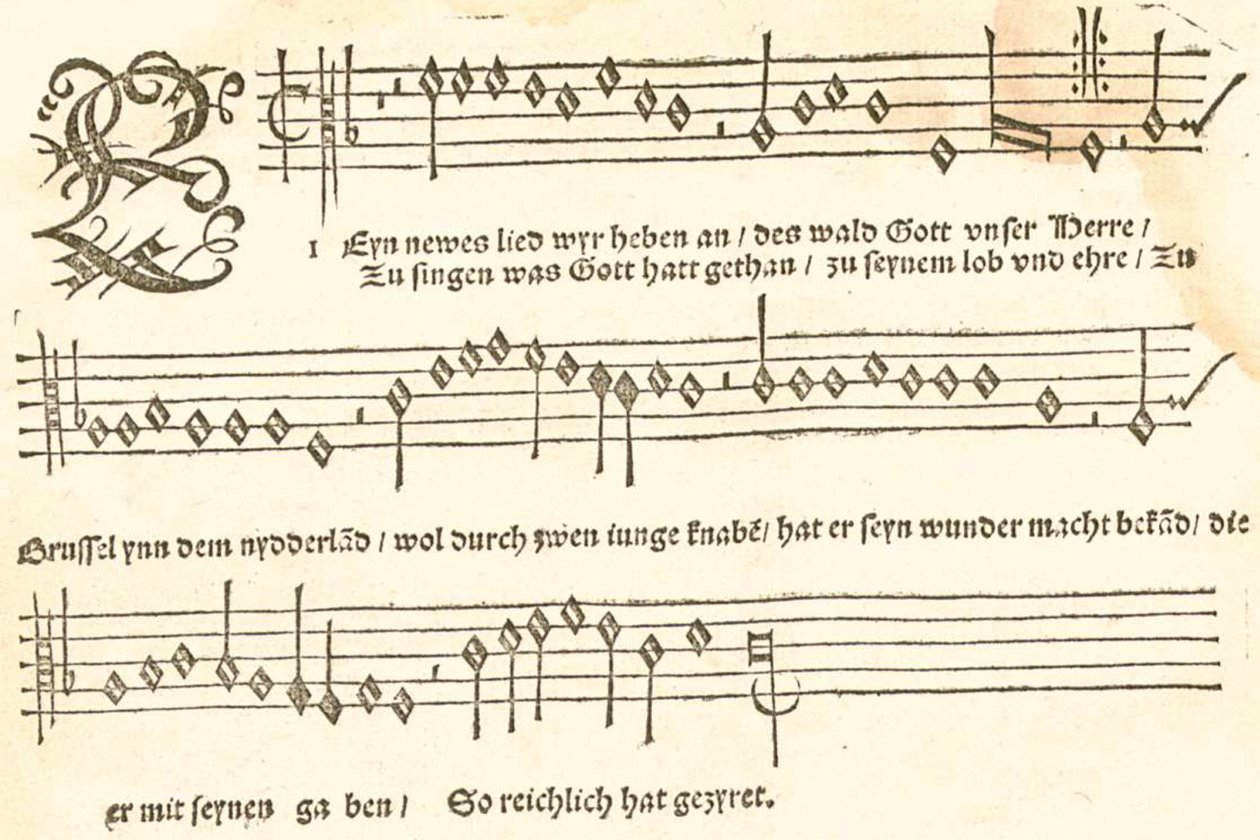 We Begin a New Song by Martin Luther