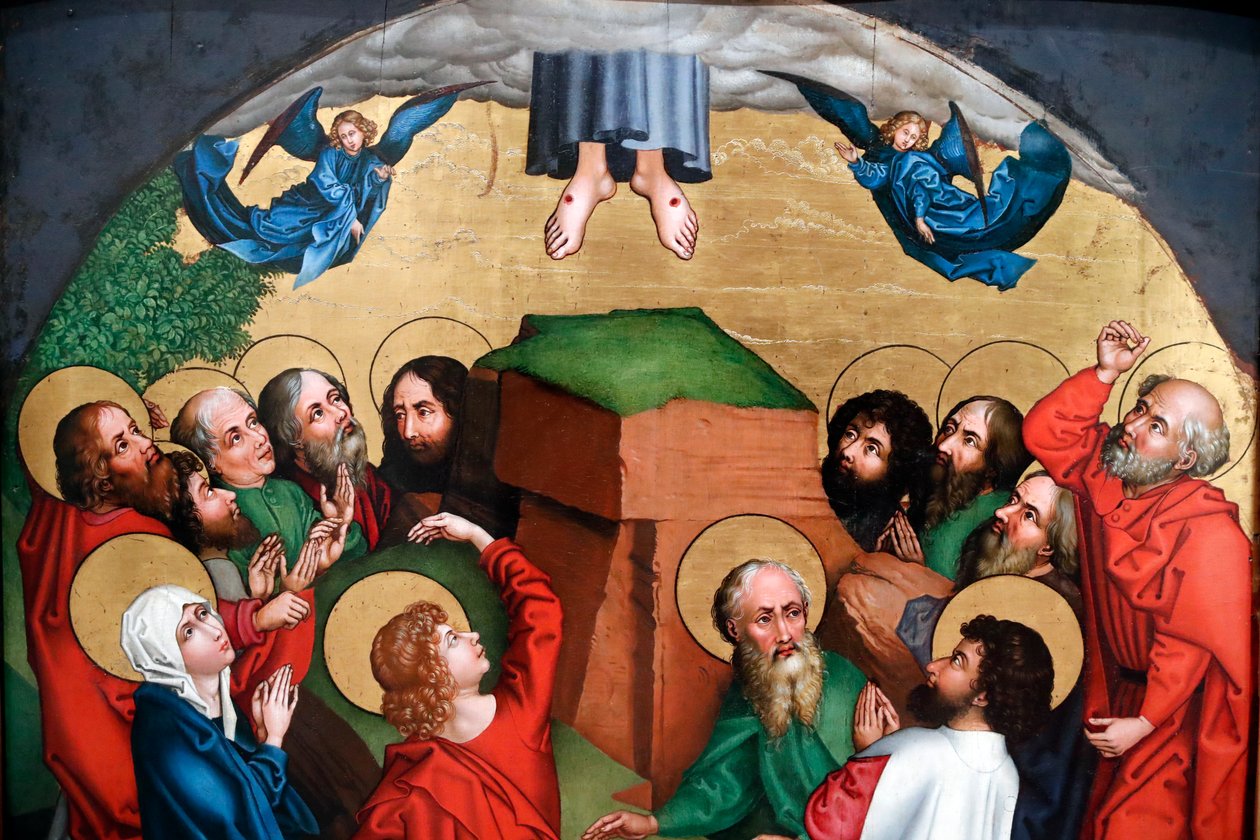 The Feast of the Ascension of Jesus Christ by Martin Schongauer