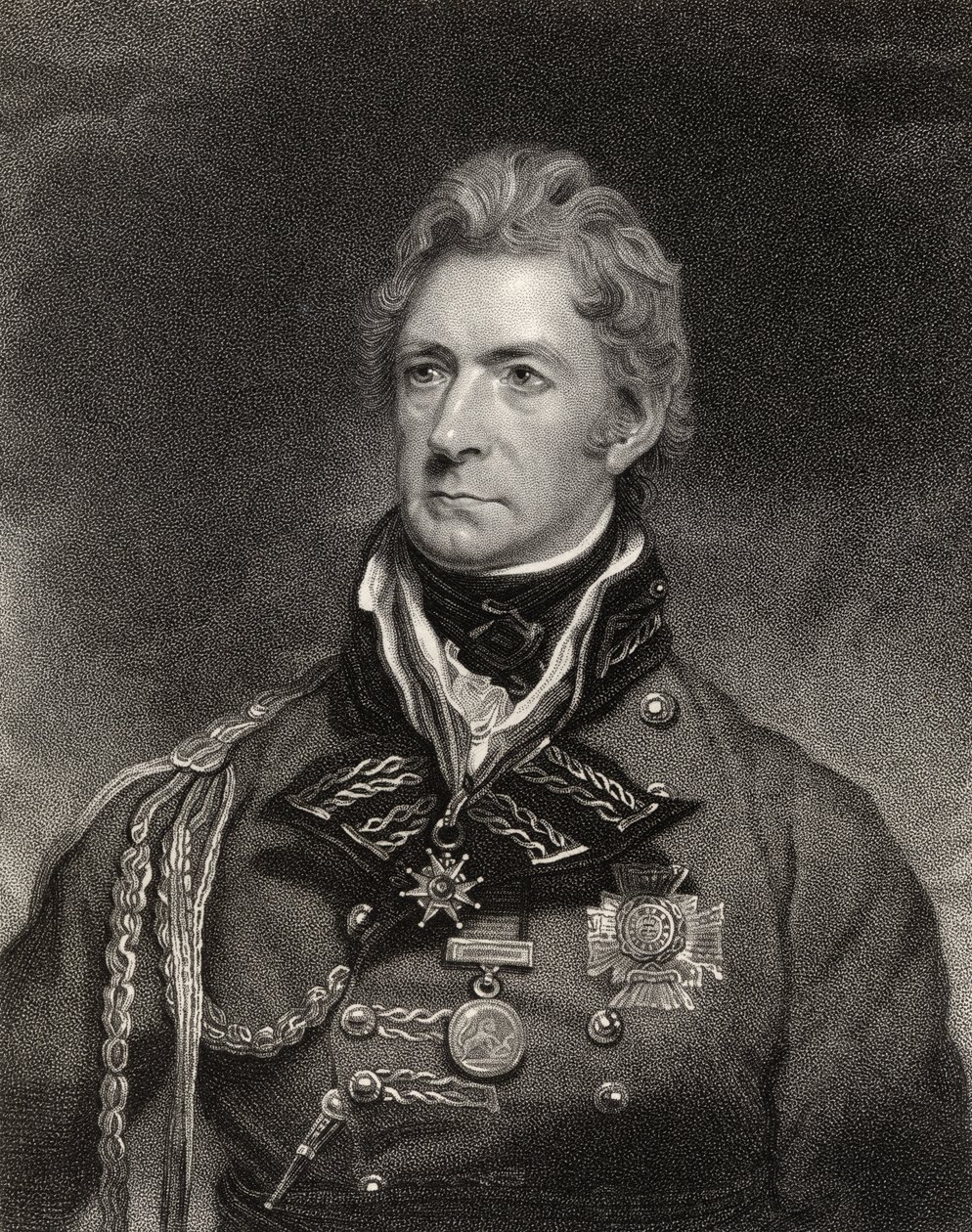 Sir Thomas Munro, 1st Baronet, Engraved by Henry Hoppner Meyer, from 
