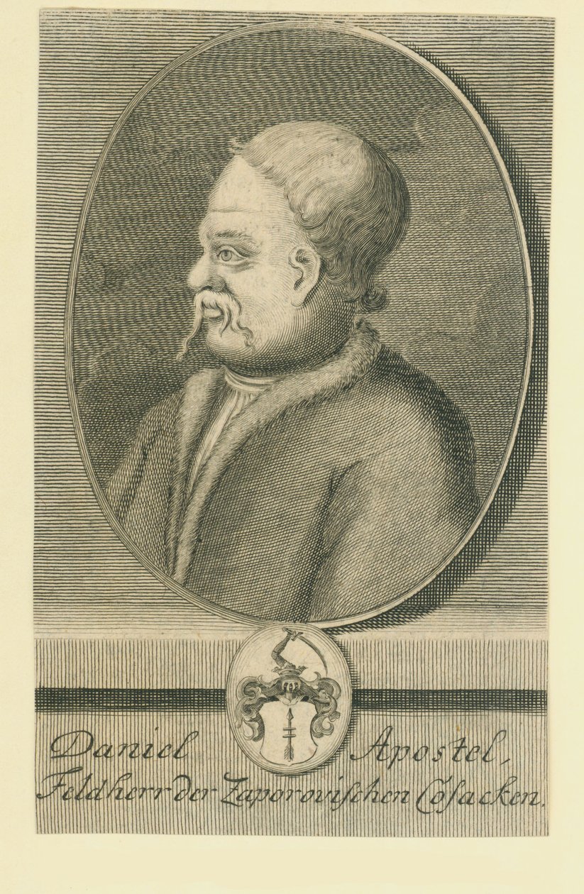 Hetman Danylo Apostol by Martin Bernigeroth