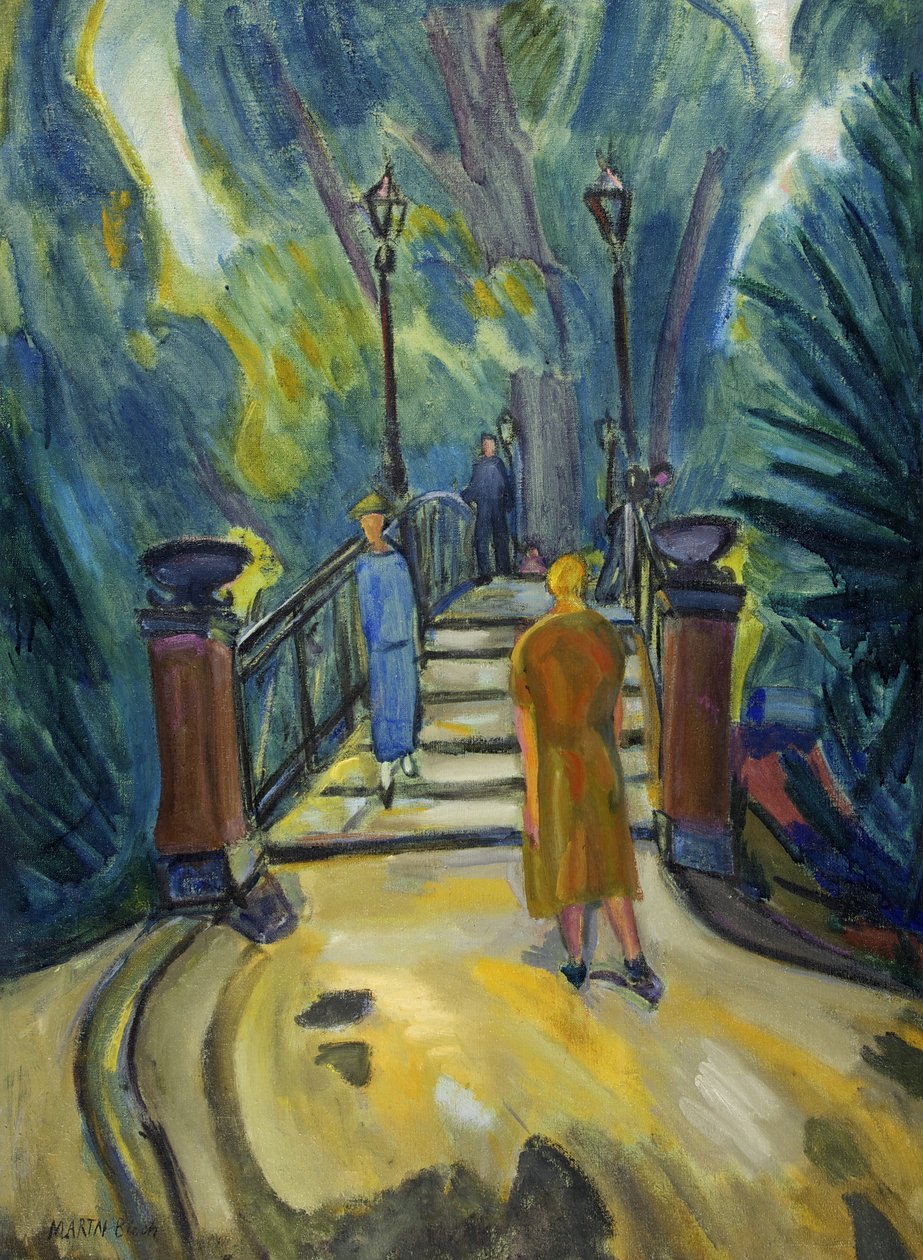 Bridge in the Tiergarten, Berlin by Martin Bloch