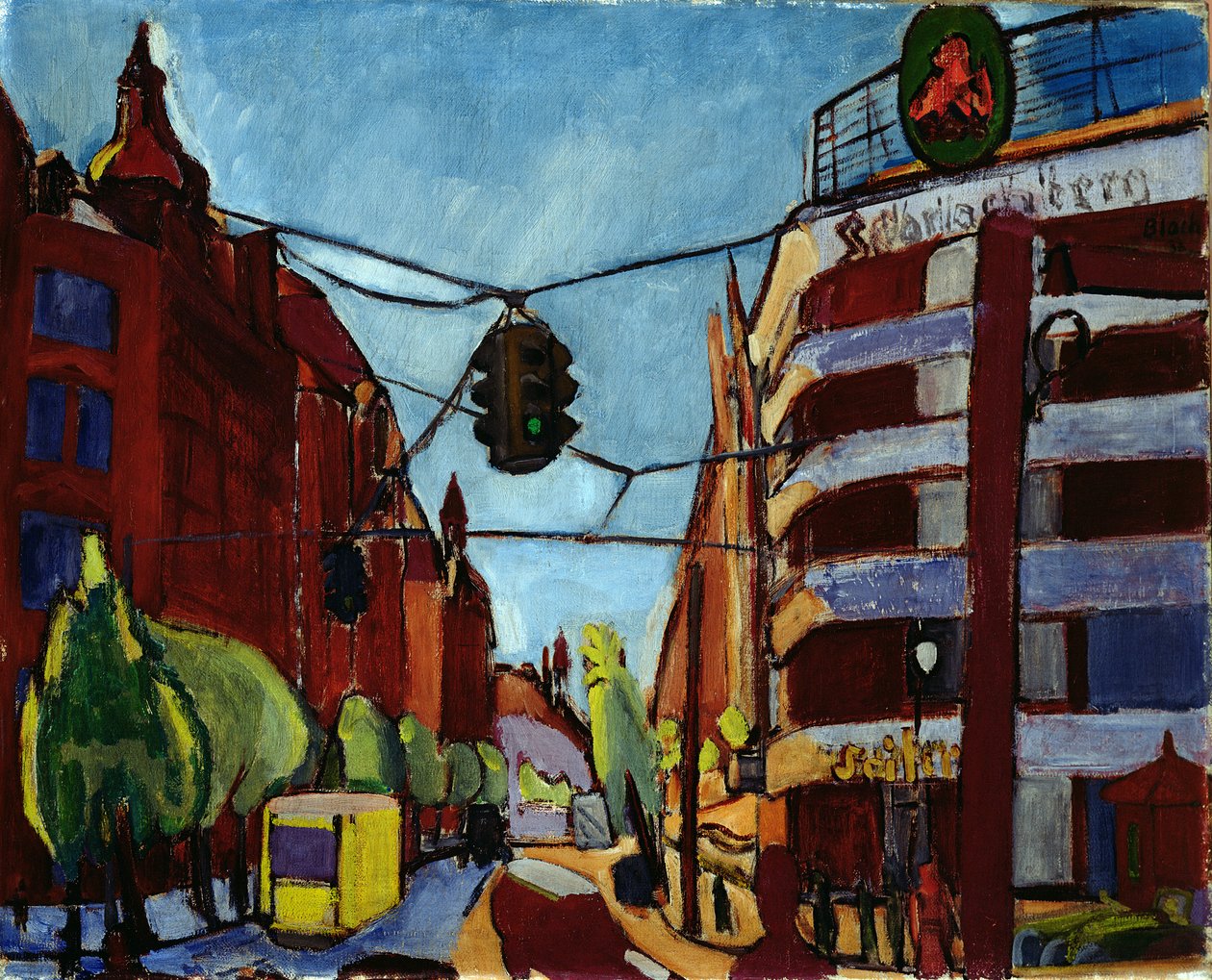 Kurfurstendam, Berlin by Martin Bloch