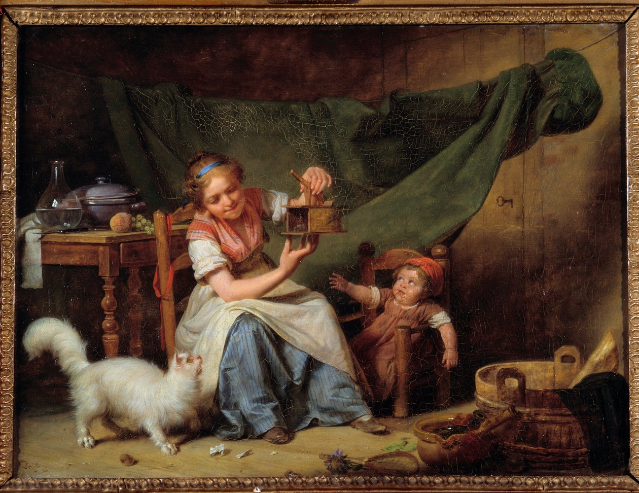 The Woman and the Mouse by Martin Drölling