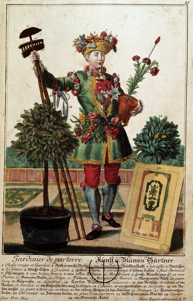A Gardener by Martin Engelbrecht