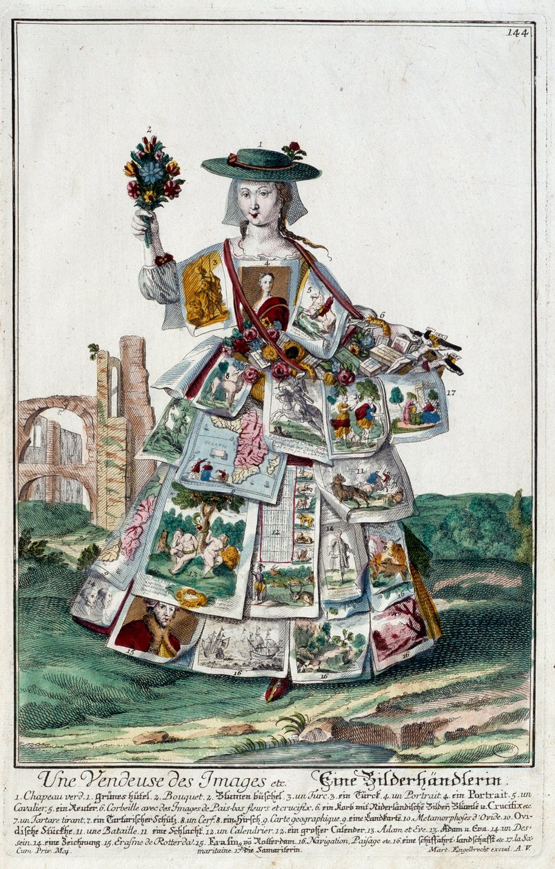 An Image Saleswoman by Martin Engelbrecht