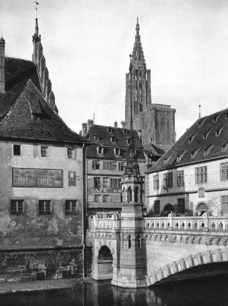 Strasbourg, Alsace, France, 1937 by Martin Hurlimann