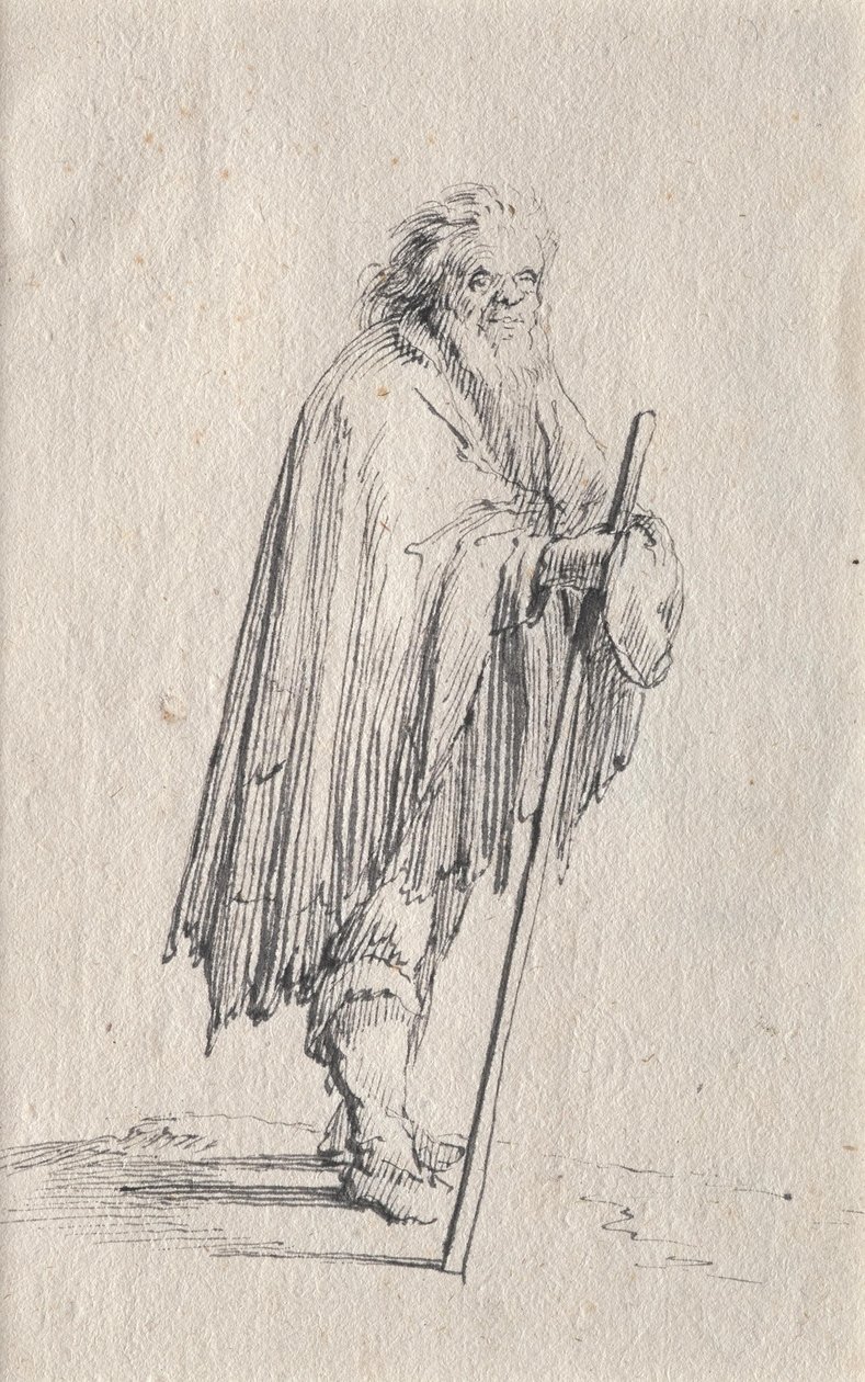 Beggar by Martin Johann Schmidt