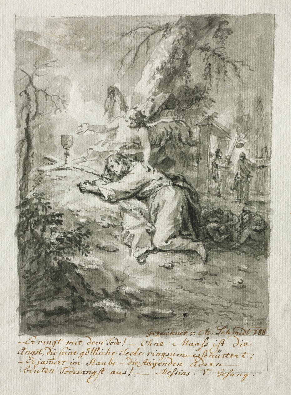 Christ on the Mount of Olives, 1788 by Martin Johann Schmidt