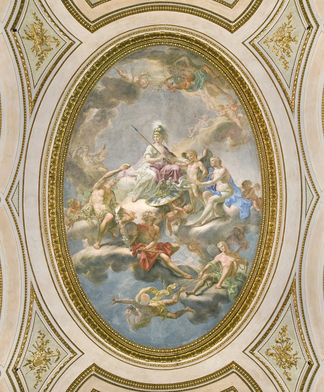 La Sapienza, ceiling of the Salone d