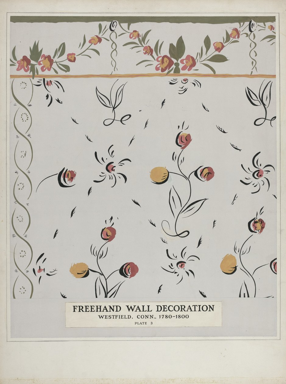 Hand Painted Wall Detail by Martin Partyka