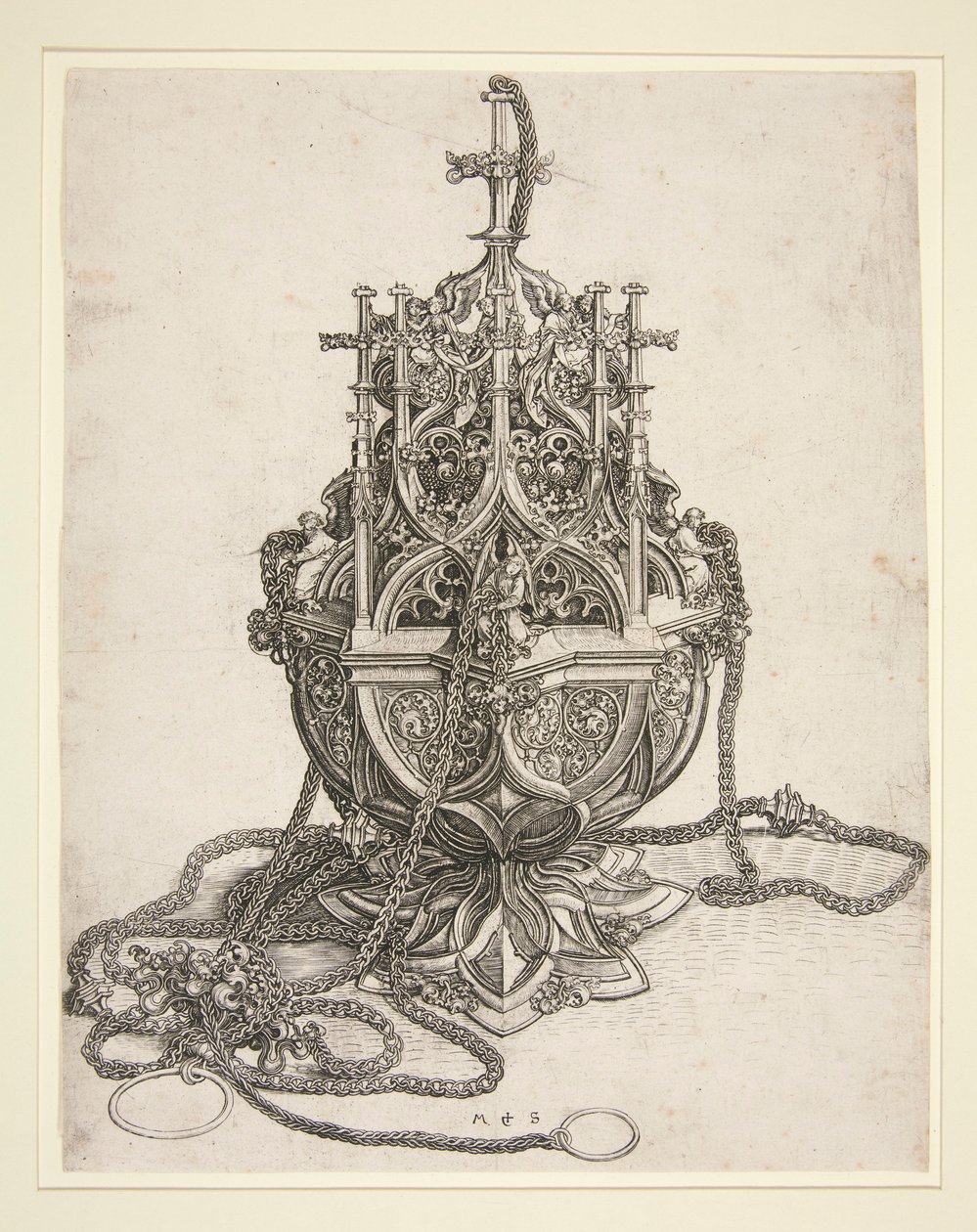 A Censer by Martin Schongauer