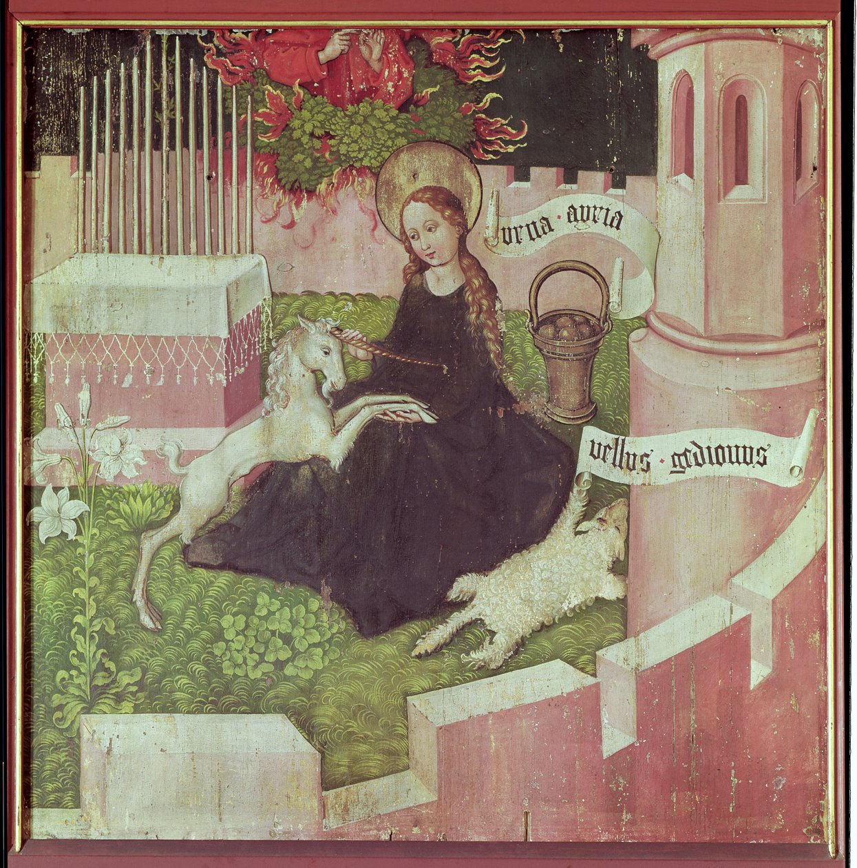 Altarpiece of the Dominicans: The Mystical Hunt by Martin Schongauer
