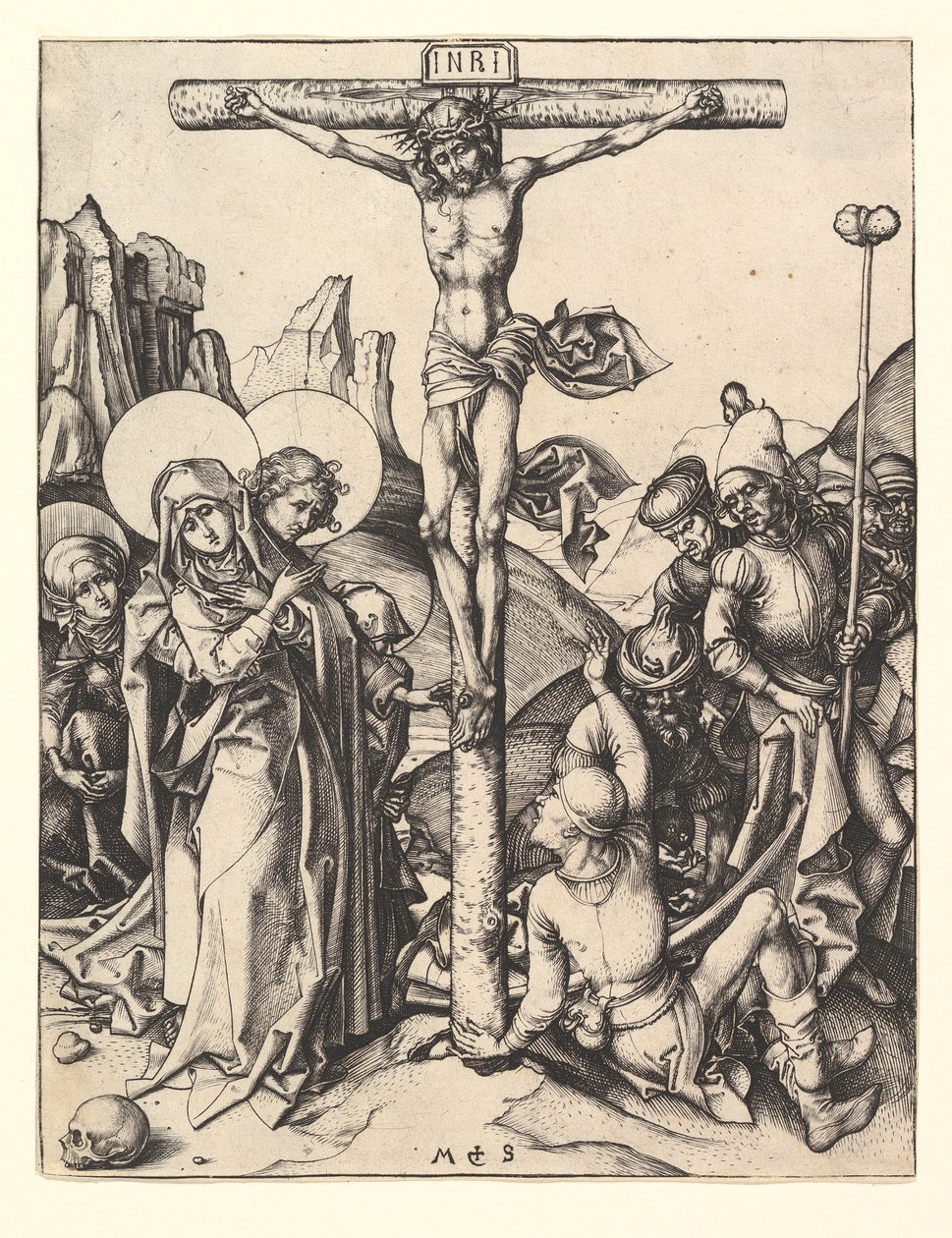 Crucifixion, ca. 1435-1491 by Martin Schongauer