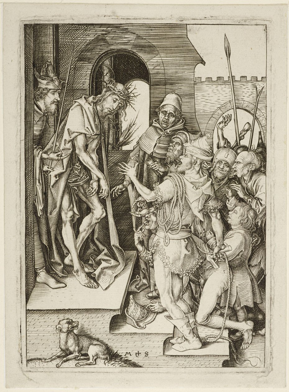 The Passion of Christ - Ecce Homo by Martin Schongauer
