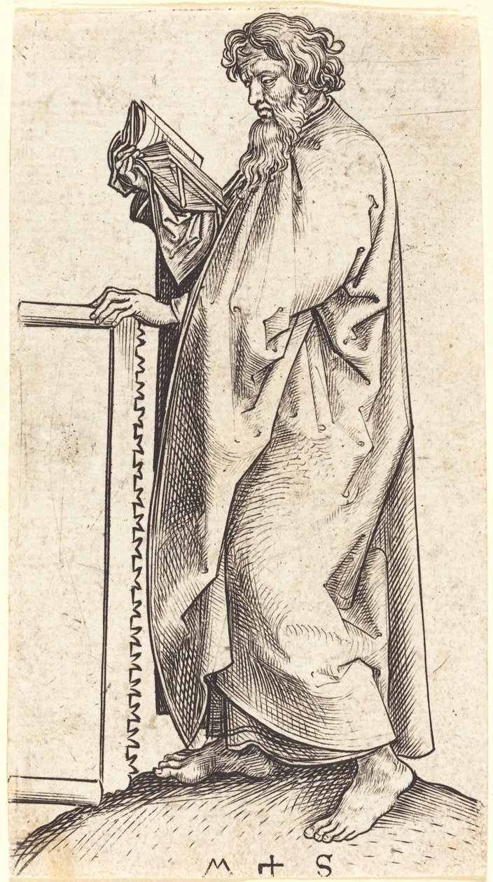 Saint Simon by Martin Schongauer