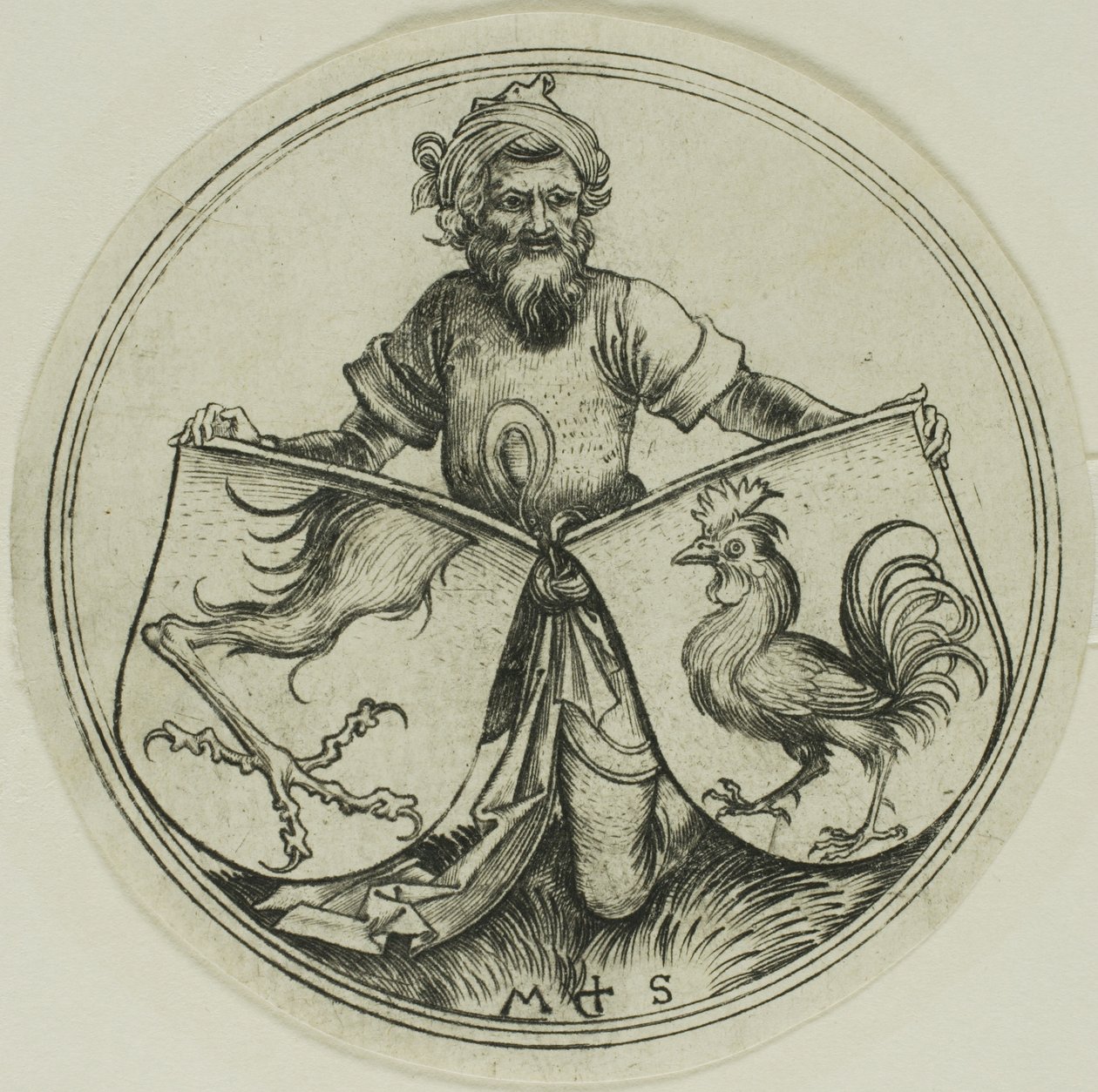 Shield with a Griffin