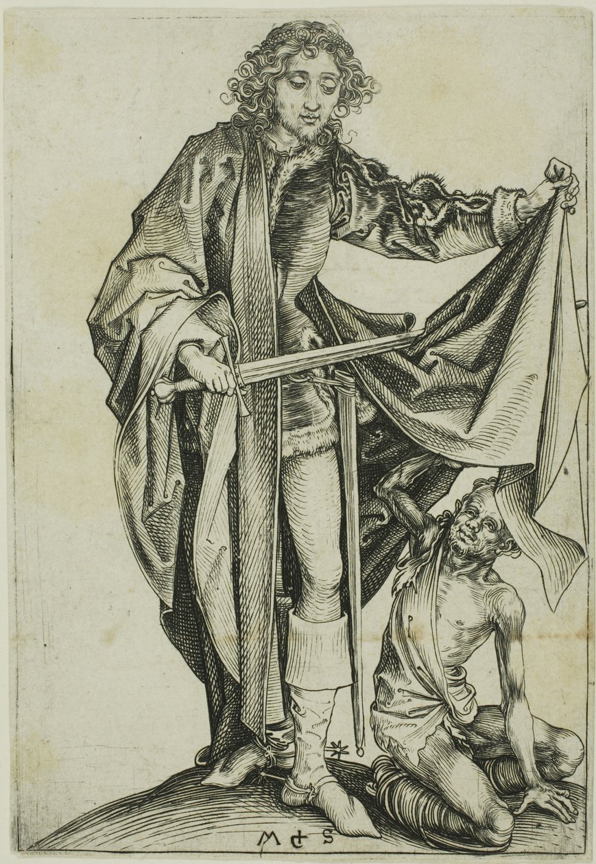 Saint Martin by Martin Schongauer