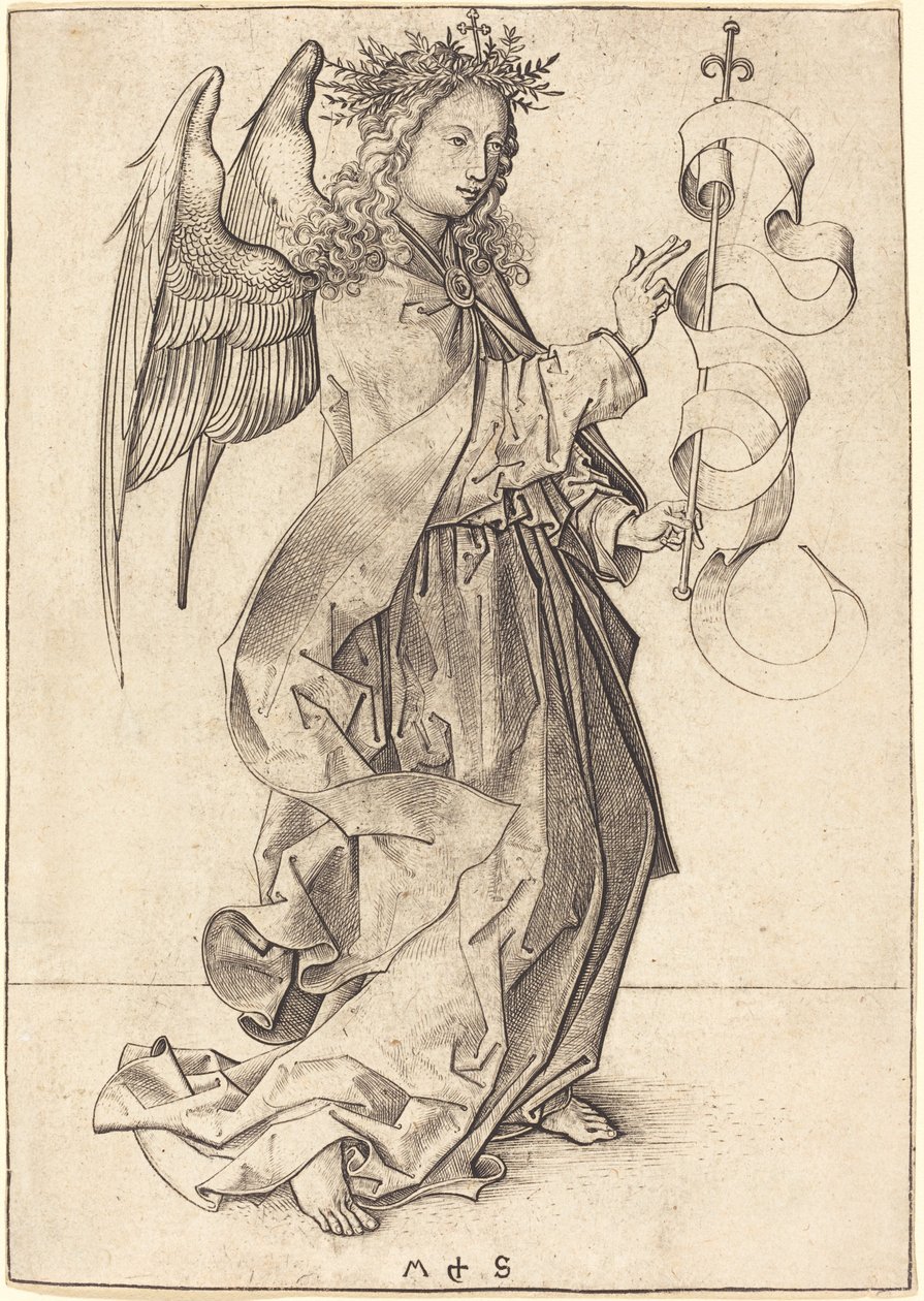 The Archangel Gabriel by Martin Schongauer