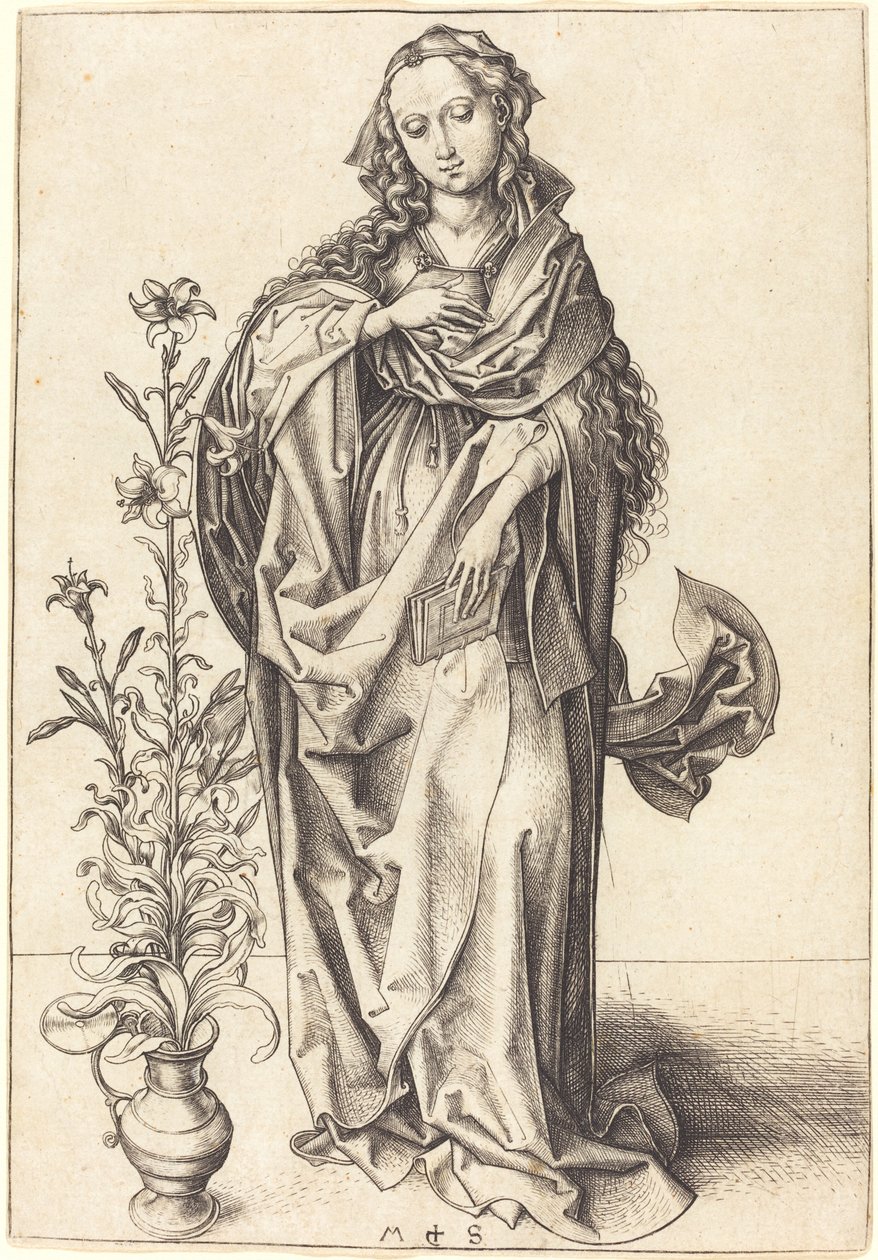 The Madonna by Martin Schongauer