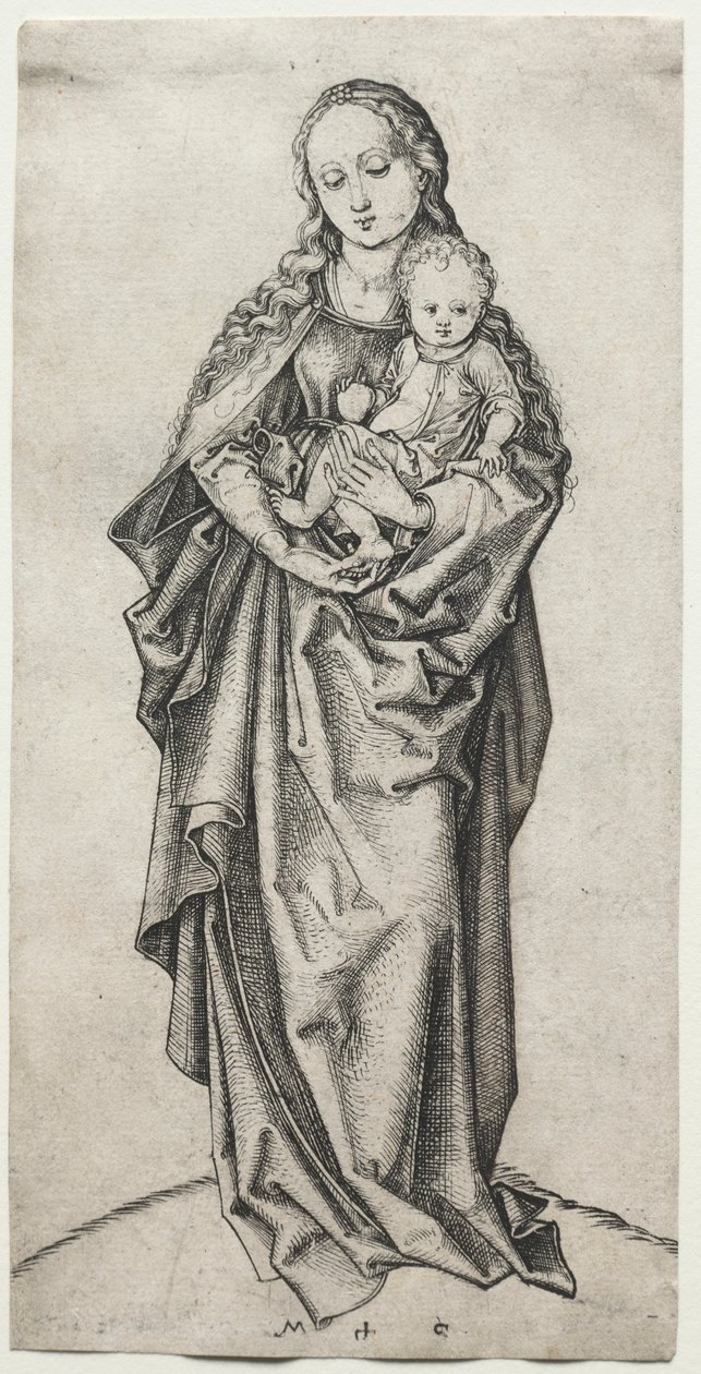 Virgin and Child by Martin Schongauer