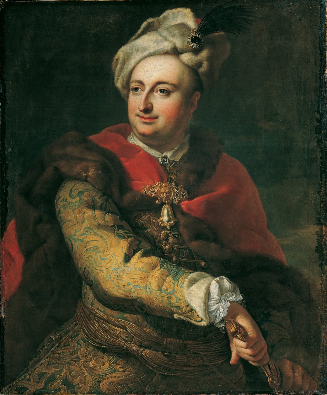 Portrait of a Man in Hungarian Costume (Imre Graf Tökölyi?) by Martin van Meytens d. J.