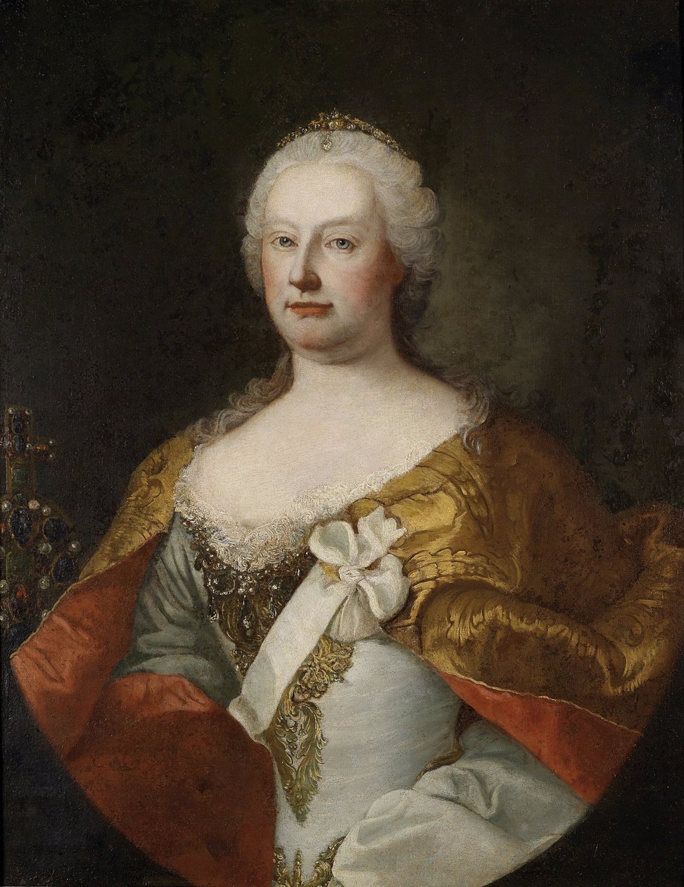 Portrait of Empress Maria Theresia of Austria, 1717-1780 by Martin van Meytens the Younger