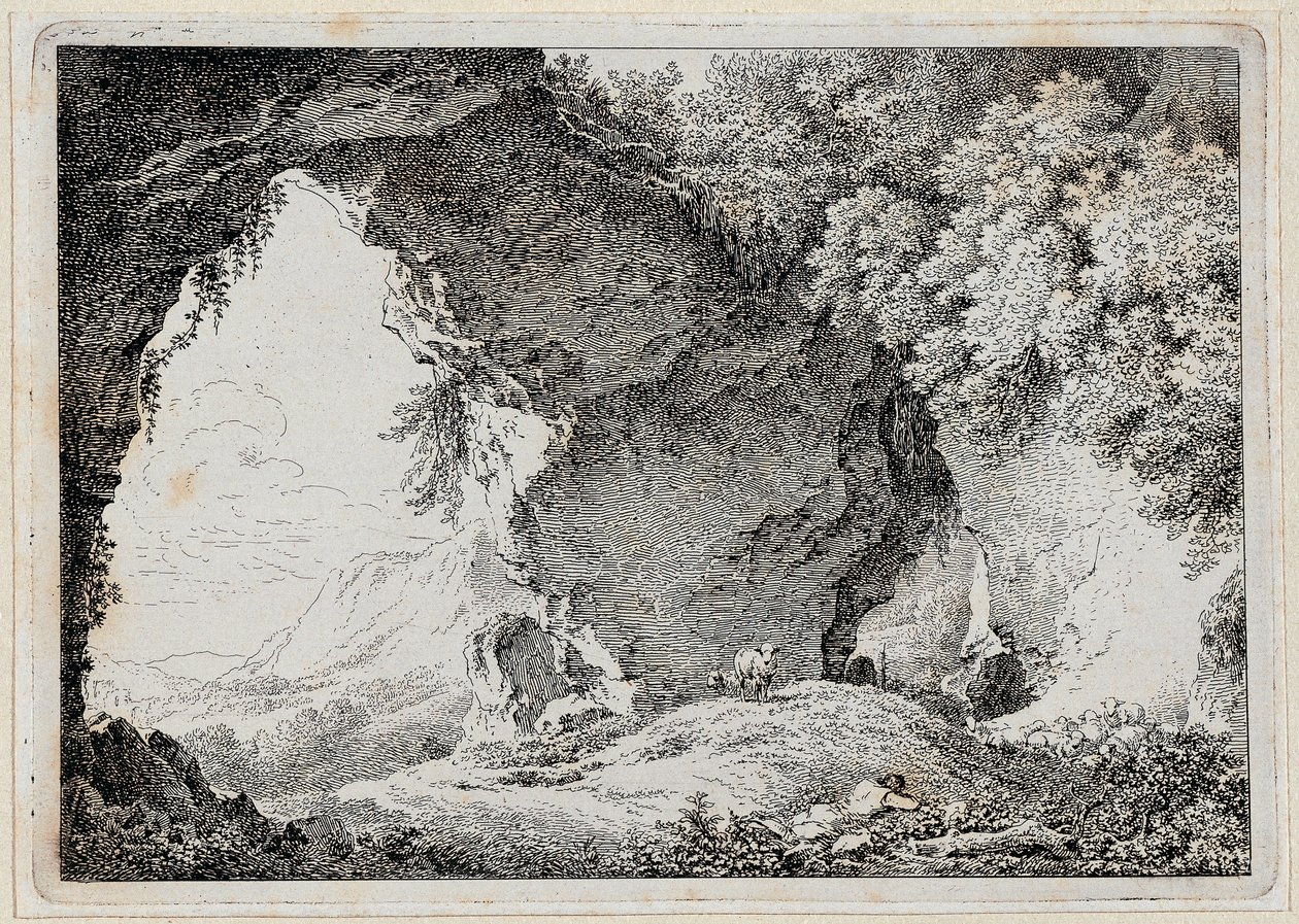 Landscape by Martin von Molitor