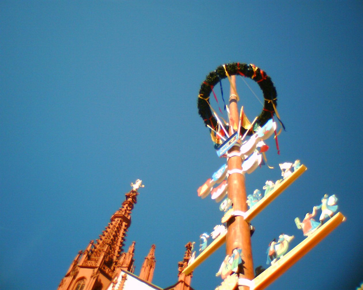 Würzburg Market Square by Martina Konitzky